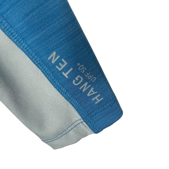 NWT Hang Ten Men's UPF 50+ Long Sleeve Sun Tee in Cendre Blue Size XL 1378845 - Picture 8 of 9